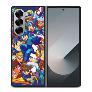 MEGA MAN BATTLE NETWORK ALL CAST Samsung Galaxy Z Fold 6 Case Cover MEGA MAN BATTLE NETWORK ALL CAST Samsung Galaxy Z Fold 6 Case Cover