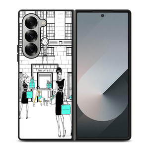 MEGAN HESS X TIFFANY AND CO Samsung Galaxy Z Fold 6 Case Cover MEGAN HESS X TIFFANY AND CO Samsung Galaxy Z Fold 6 Case Cover