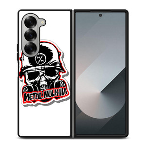 METAL MULISHA WHITE LOGO Samsung Galaxy Z Fold 6 Case Cover METAL MULISHA WHITE LOGO Samsung Galaxy Z Fold 6 Case Cover