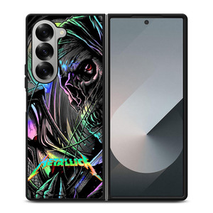 METALLICA SKULL LOGO Samsung Galaxy Z Fold 6 Case Cover