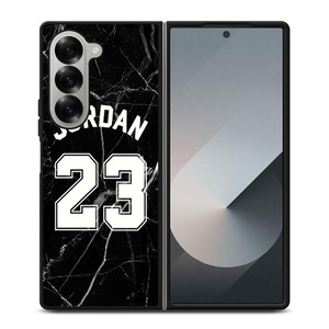 MICHAEL JORDAN 23 BLACK MARBLE Samsung Galaxy Z Fold 6 Case Cover MICHAEL JORDAN 23 BLACK MARBLE Samsung Galaxy Z Fold 6 Case Cover