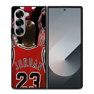 MICHAEL JORDAN CHICAGO BULLS COLLAGE Samsung Galaxy Z Fold 6 Case Cover MICHAEL JORDAN CHICAGO BULLS COLLAGE Samsung Galaxy Z Fold 6 Case Cover