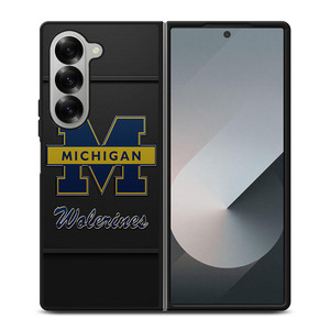 MICHIGAN WOLVERINES FOOTBALL Samsung Galaxy Z Fold 6 Case Cover MICHIGAN WOLVERINES FOOTBALL Samsung Galaxy Z Fold 6 Case Cover