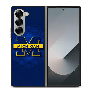 MICHIGAN WOLVERINES NFL LOGO Samsung Galaxy Z Fold 6 Case Cover MICHIGAN WOLVERINES NFL LOGO Samsung Galaxy Z Fold 6 Case Cover