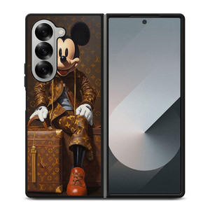 MICKEY LOUS VUITTON Samsung Galaxy Z Fold 6 Case Cover MICKEY LOUS VUITTON Samsung Galaxy Z Fold 6 Case Cover