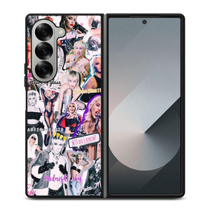 MILEY CYRUS COLLAGE Samsung Galaxy Z Fold 6 Case Cover MILEY CYRUS COLLAGE Samsung Galaxy Z Fold 6 Case Cover