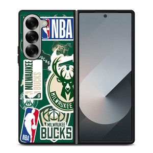 MILWAUKEE BUCKS NBA STICKER BOMB Samsung Galaxy Z Fold 6 Case Cover MILWAUKEE BUCKS NBA STICKER BOMB Samsung Galaxy Z Fold 6 Case Cover
