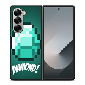 MINECRAFT DIAMOND EGG Samsung Galaxy Z Fold 6 Case Cover MINECRAFT DIAMOND EGG Samsung Galaxy Z Fold 6 Case Cover