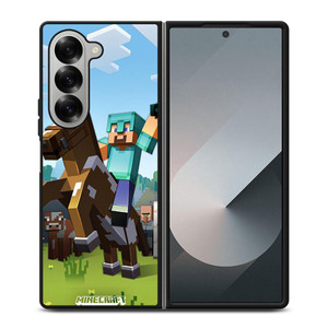 MINECRAFT STEVE Samsung Galaxy Z Fold 6 Case Cover MINECRAFT STEVE Samsung Galaxy Z Fold 6 Case Cover
