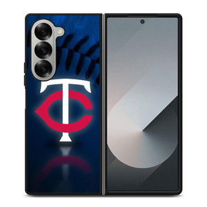 MINNESOTA TWINS MLB BASEBALL LOGO Samsung Galaxy Z Fold 6 Case Cover MINNESOTA TWINS MLB BASEBALL LOGO Samsung Galaxy Z Fold 6 Case Cover