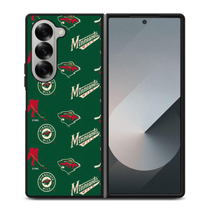 MINNESOTA WILD NHL PATTERN Samsung Galaxy Z Fold 6 Case Cover