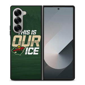 MINNESOTA WILD THIS IS OUR ICE Samsung Galaxy Z Fold 6 Case Cover MINNESOTA WILD THIS IS OUR ICE Samsung Galaxy Z Fold 6 Case Cover