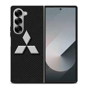 MITSUBISHI CARBON LOGO Samsung Galaxy Z Fold 6 Case Cover MITSUBISHI CARBON LOGO Samsung Galaxy Z Fold 6 Case Cover