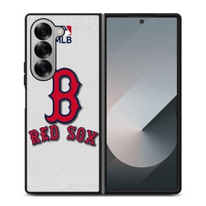 MLB BOSTON RED SOX JERSEY Samsung Galaxy Z Fold 6 Case Cover