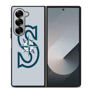 MLB SEATTLE MARINERS LOGO Samsung Galaxy Z Fold 6 Case Cover