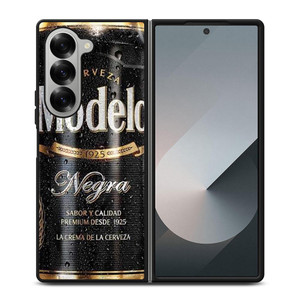 MODELO NEGRA BEER Samsung Galaxy Z Fold 6 Case Cover