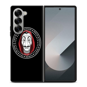 MONEY HEIST LA CASA DE PAPEL BADGE Samsung Galaxy Z Fold 6 Case Cover MONEY HEIST LA CASA DE PAPEL BADGE Samsung Galaxy Z Fold 6 Case Cover