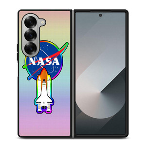 NASA COLOR FULL LOGO Samsung Galaxy Z Fold 6 Case Cover