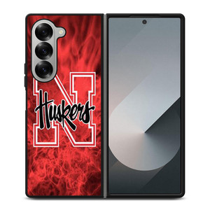 NEBRASKA HUSKERS FOOTBALL Samsung Galaxy Z Fold 6 Case Cover
