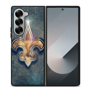 NEW ORLEANS SAINTS GLOW Samsung Galaxy Z Fold 6 Case Cover