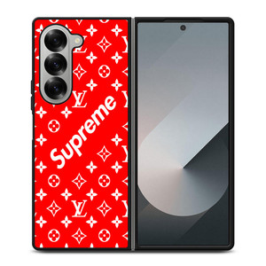 NEW SUPREME RED PATTERN Samsung Galaxy Z Fold 6 Case Cover NEW SUPREME RED PATTERN Samsung Galaxy Z Fold 6 Case Cover