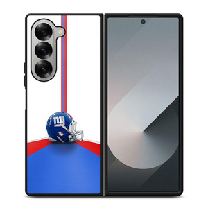 NEW YORK GIANTS HELMET STRIPS Samsung Galaxy Z Fold 6 Case Cover