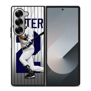 NEW YORK YANKEES DEREK JETER MLB Samsung Galaxy Z Fold 6 Case Cover NEW YORK YANKEES DEREK JETER MLB Samsung Galaxy Z Fold 6 Case Cover