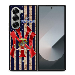 NEW YORK YANKEES SYMBOL Samsung Galaxy Z Fold 6 Case Cover NEW YORK YANKEES SYMBOL Samsung Galaxy Z Fold 6 Case Cover