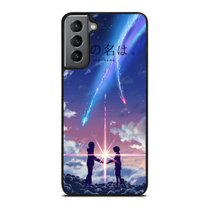 ANIME MOVIE YOUR NAME KIMI NO NAMAE WA SPARKLING COMET Samsung Galaxy S21 Plus Case ANIME MOVIE YOUR NAME KIMI NO NAMAE WA SPARKLING COMET Samsung Galaxy S21 Plus Case