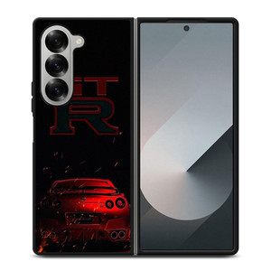 NISSAN GTR RED LOGO Samsung Galaxy Z Fold 6 Case Cover NISSAN GTR RED LOGO Samsung Galaxy Z Fold 6 Case Cover