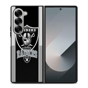 OAKLAND RAIDERS NFL Samsung Galaxy Z Fold 6 Case Cover OAKLAND RAIDERS NFL Samsung Galaxy Z Fold 6 Case Cover