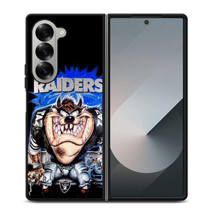 OAKLAND RAIDERS TASMANIAN DEVIL Samsung Galaxy Z Fold 6 Case Cover OAKLAND RAIDERS TASMANIAN DEVIL Samsung Galaxy Z Fold 6 Case Cover