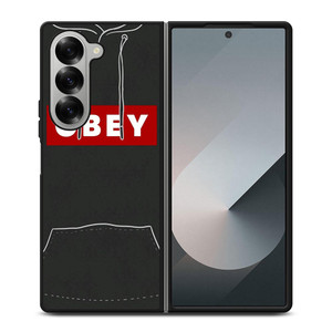 OBEY HOODIE Samsung Galaxy Z Fold 6 Case Cover OBEY HOODIE Samsung Galaxy Z Fold 6 Case Cover