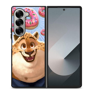 OFFICER CLAWHAUSER ZOOTOPIA Samsung Galaxy Z Fold 6 Case Cover OFFICER CLAWHAUSER ZOOTOPIA Samsung Galaxy Z Fold 6 Case Cover