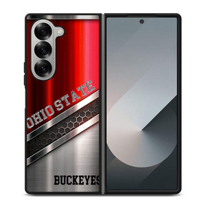 OHIO STATE BUCKEYES ALLOY Samsung Galaxy Z Fold 6 Case Cover