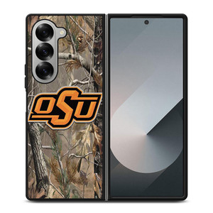 OKLAHOMA STATE UNIVERSITY CAMO LEAF Samsung Galaxy Z Fold 6 Case Cover OKLAHOMA STATE UNIVERSITY CAMO LEAF Samsung Galaxy Z Fold 6 Case Cover