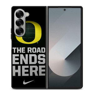 OREGON DUCKS THE ROAD ENDS HERE Samsung Galaxy Z Fold 6 Case Cover OREGON DUCKS THE ROAD ENDS HERE Samsung Galaxy Z Fold 6 Case Cover