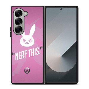OVERWATCH D.VA NERF THIS Samsung Galaxy Z Fold 6 Case Cover