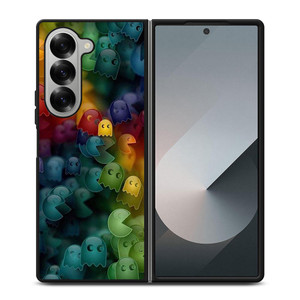 PAC MAN COLLAGE Samsung Galaxy Z Fold 6 Case Cover PAC MAN COLLAGE Samsung Galaxy Z Fold 6 Case Cover