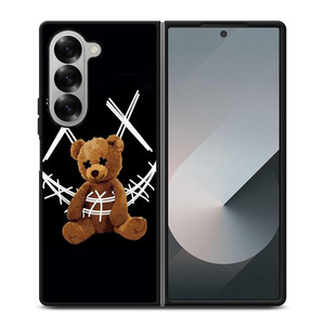 PALM ANGELS DEAD BEAR Samsung Galaxy Z Fold 6 Case Cover PALM ANGELS DEAD BEAR Samsung Galaxy Z Fold 6 Case Cover