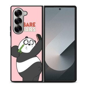 PANDA WE BARE BEARS CUTE Samsung Galaxy Z Fold 6 Case Cover