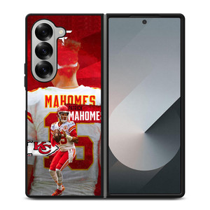 PATRICK MAHOMES 15 KANSAS CITY NFL Samsung Galaxy Z Fold 6 Case Cover
