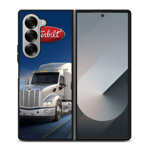 PETERBILT WHITE TRUCK Samsung Galaxy Z Fold 6 Case Cover PETERBILT WHITE TRUCK Samsung Galaxy Z Fold 6 Case Cover