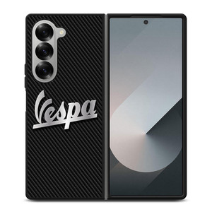 PIAGGIO VESPA METAL CARBON LOGO Samsung Galaxy Z Fold 6 Case Cover PIAGGIO VESPA METAL CARBON LOGO Samsung Galaxy Z Fold 6 Case Cover