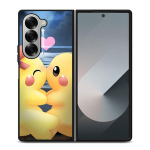 PIKACHU POKEMON IN LOVE Samsung Galaxy Z Fold 6 Case Cover PIKACHU POKEMON IN LOVE Samsung Galaxy Z Fold 6 Case Cover