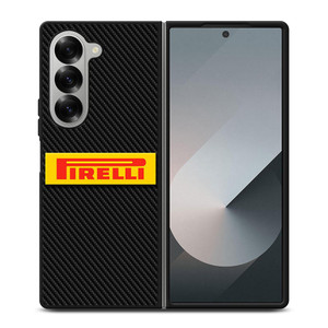 PIRELLI TIRE LOGO CARBOON Samsung Galaxy Z Fold 6 Case Cover PIRELLI TIRE LOGO CARBOON Samsung Galaxy Z Fold 6 Case Cover