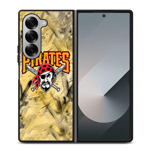 PITTSBURGH PIRATES LOGO MLB Samsung Galaxy Z Fold 6 Case Cover PITTSBURGH PIRATES LOGO MLB Samsung Galaxy Z Fold 6 Case Cover