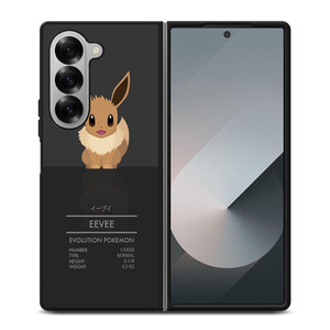 POKEMON EEVEE ABILITY Samsung Galaxy Z Fold 6 Case Cover POKEMON EEVEE ABILITY Samsung Galaxy Z Fold 6 Case Cover