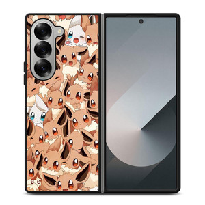 POKEMON EEVEE COLLAGE Samsung Galaxy Z Fold 6 Case Cover POKEMON EEVEE COLLAGE Samsung Galaxy Z Fold 6 Case Cover
