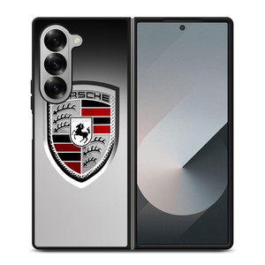 PORSCHE CAR LOGO Samsung Galaxy Z Fold 6 Case Cover PORSCHE CAR LOGO Samsung Galaxy Z Fold 6 Case Cover